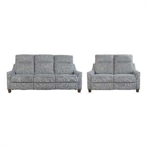 Pemberly Row Pisces Marine Power Reclining Sofa and Loveseat