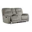 Pemberly Row Shadow Natural Manual Reclining Sofa and Loveseat