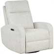 Pemberly Row Natural Beauty Quartz Power Swivel Glider Recliner 2 Pack