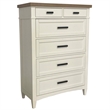 Pemberly Row Queen Bed 2 Nightstands Dresser Mirror and Chest