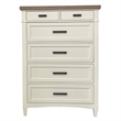 Pemberly Row King Bed 2 Nightstands Dresser Mirror and Chest