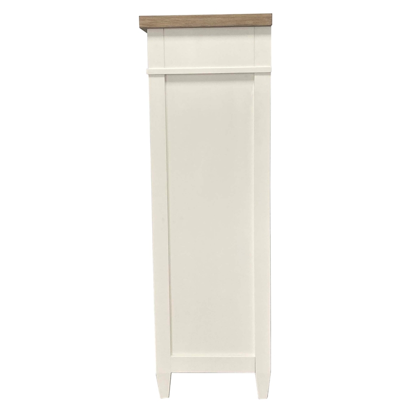 Pemberly Row King Bed 2 Nightstands Dresser Mirror and Chest