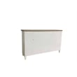 Pemberly Row Queen Bed 2 Nightstands Dresser Mirror and Chest