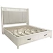 Pemberly Row Queen Bed 2 Nightstands Dresser Mirror and Chest