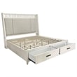 Pemberly Row Queen Bed 2 Nightstands Dresser Mirror and Chest