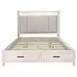 Pemberly Row Queen Bed 2 Nightstands Dresser Mirror and Chest