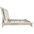 Pemberly Row Queen Platform Bed 2Nightstands and Dresser Mirror