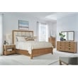 Pemberly Row King Panel Bed 2 Nightstands Dresser with Mirror and Chest