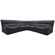 Pemberly Row Slate 7 Piece Power Reclining Adjustable Headrests Sectional