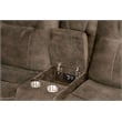 Pemberly Row Shadow Brown 7 Piece Modular Manual Reclining Sectional