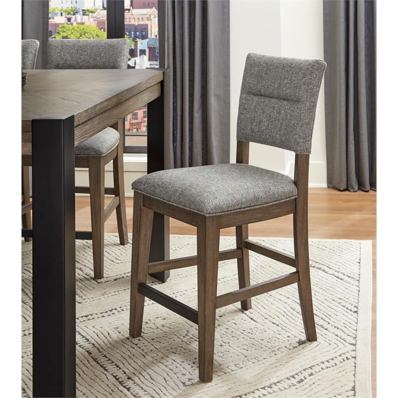 Pemberly Row Dining Upholstered Counter Stool (2/CTN Sold in pairs)
