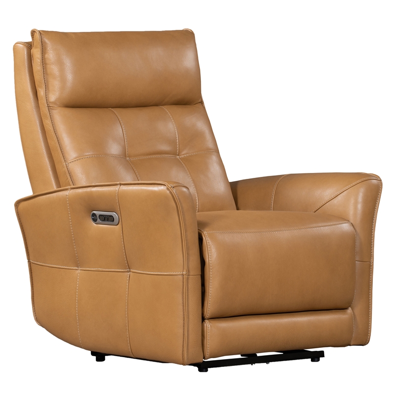 Pemberly Row Lucca Butterscotch Zero Gravity Power Recliner Two Pack