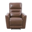 Pemberly Row Brazilian Cocoa Power Zero Gravity Recliner Two Pack