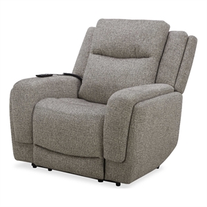 Pemberly Row Frappe Power Zero Gravity Recliner with Heat & Massage