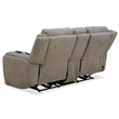Pemberly Row Power ZeroG Console Loveseat with Heat Massage & Speaker