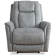 Pemberly Row Hudson Grey Zero Gravity Power Recliner Two Pack