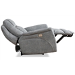 Pemberly Row Hudson Grey Zero Gravity Power Recliner Two Pack