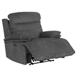 Pemberly Row Airy Midnight Power Zero Gravity Recliner Two Pack