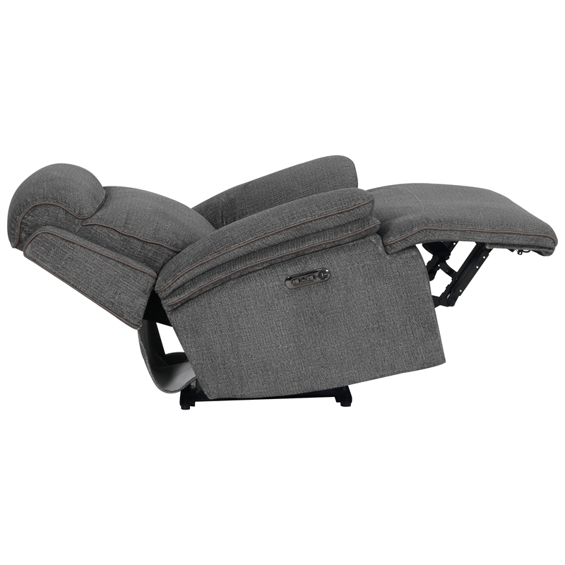 Pemberly Row Airy Midnight Power Zero Gravity Recliner Two Pack