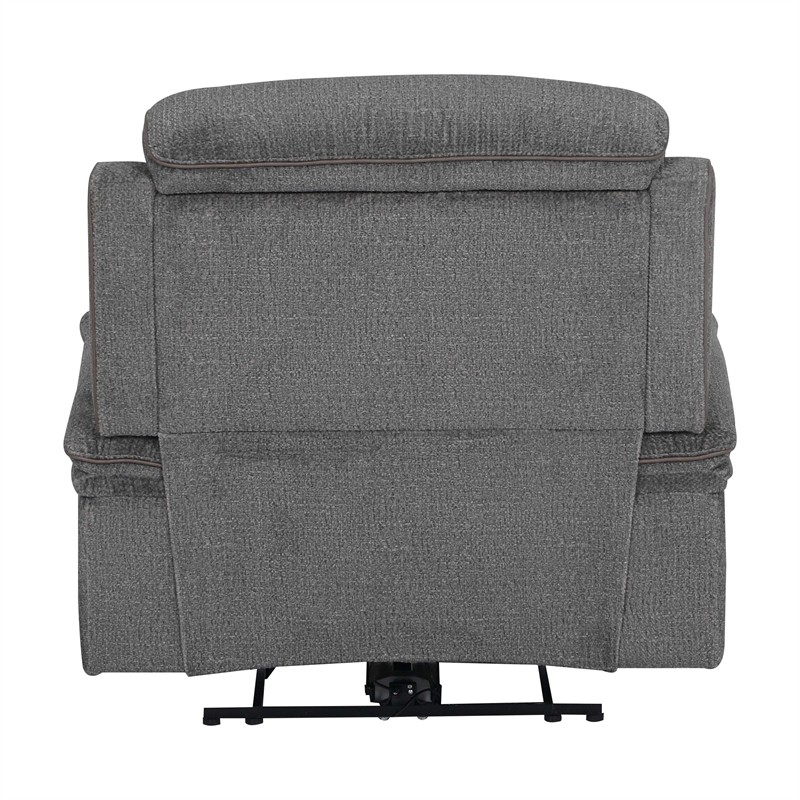 Pemberly Row Airy Midnight Power Zero Gravity Recliner Two Pack