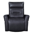 Pemberly Row Vintage Slate Power Swivel Glider Recliner Two Pack