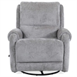 Pemberly Row Shadowplay Manual Swivel Glider Recliner Two Pack