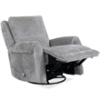 Pemberly Row Shadowplay Manual Swivel Glider Recliner Two Pack