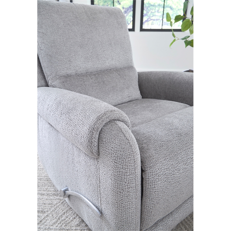 Pemberly Row Shadowplay Manual Swivel Glider Recliner Two Pack