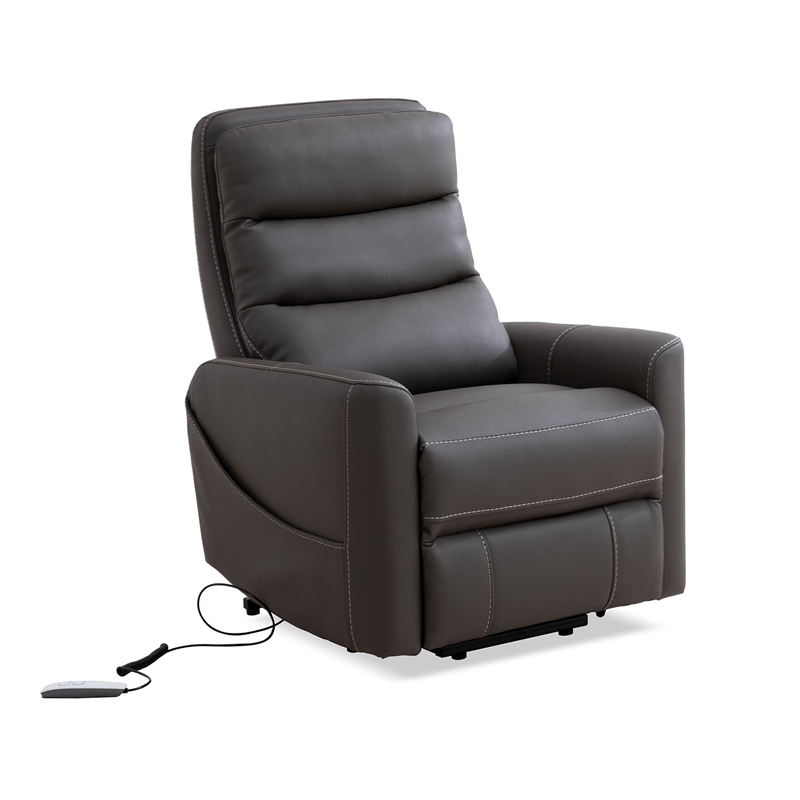 Pemberly Row Haze Power Lift Recliner Articulating Headrest Two Pack