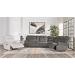 Pemberly Row Airy Midnight 6 Piece Power Reclining Sectional
