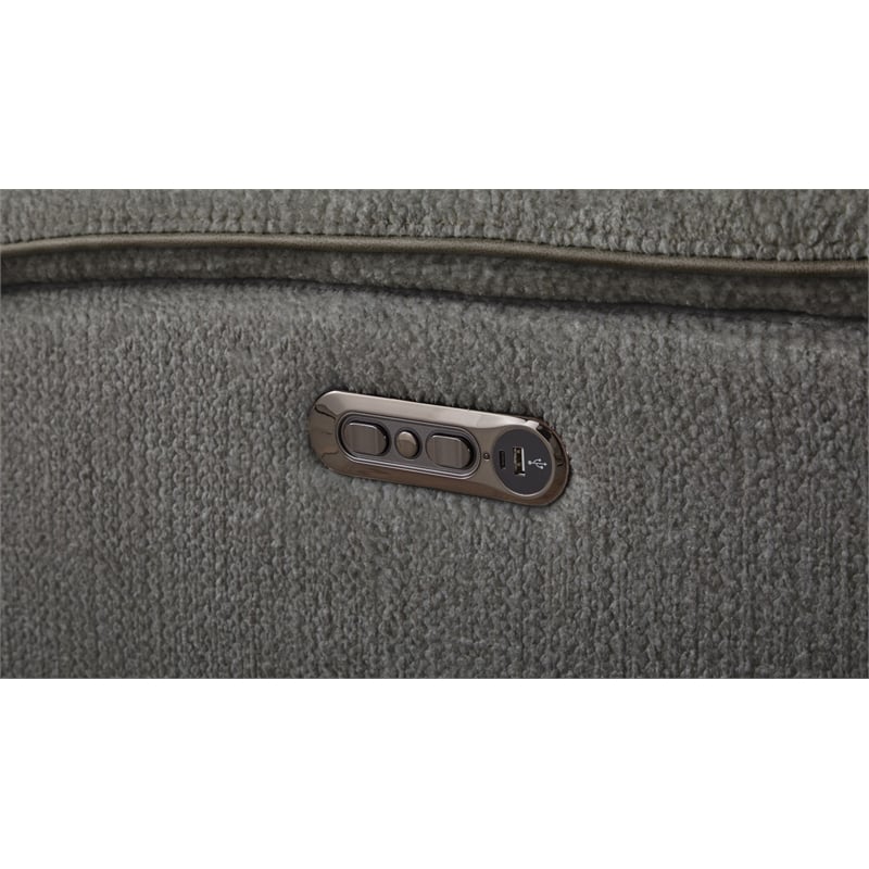 Pemberly Row Airy Midnight 7 Piece Power Reclining Sectional