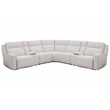 Pemberly Row Fluffy River Rock 7 Piece Power Reclining Sectional