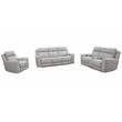 Pemberly Row Stone Power Reclining Sofa Loveseat and Recliner