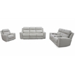 Pemberly Row Stone Power Reclining Sofa Loveseat and Recliner
