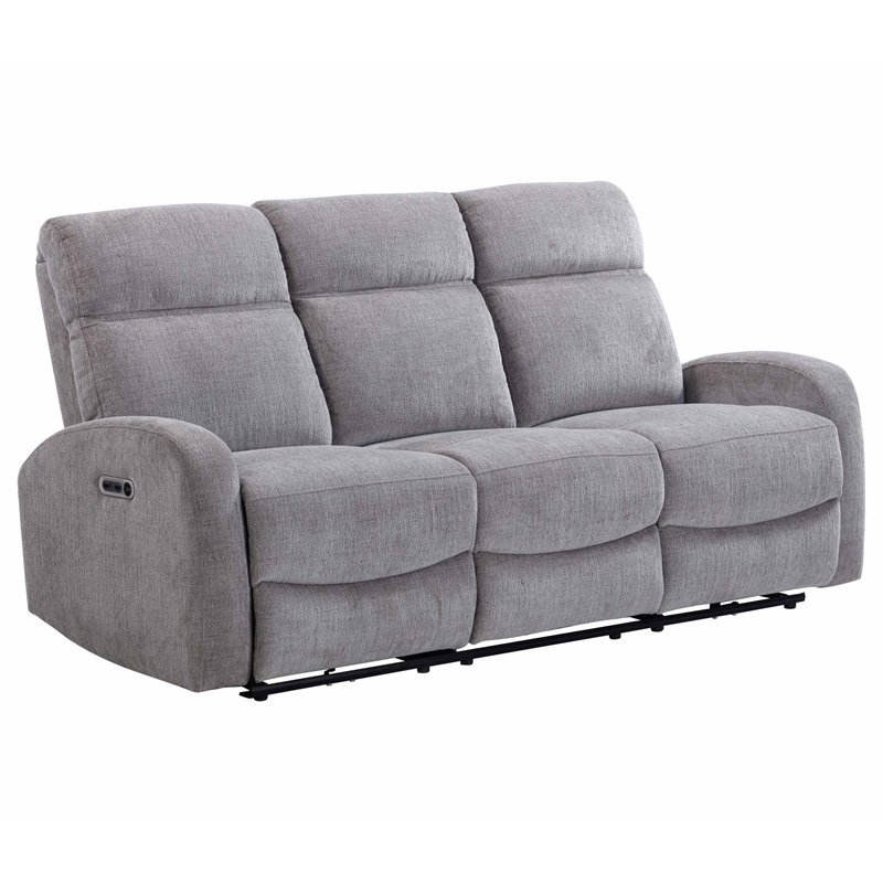 Pemberly Row Whiskers Nature Power Reclining Sofa and Recliner