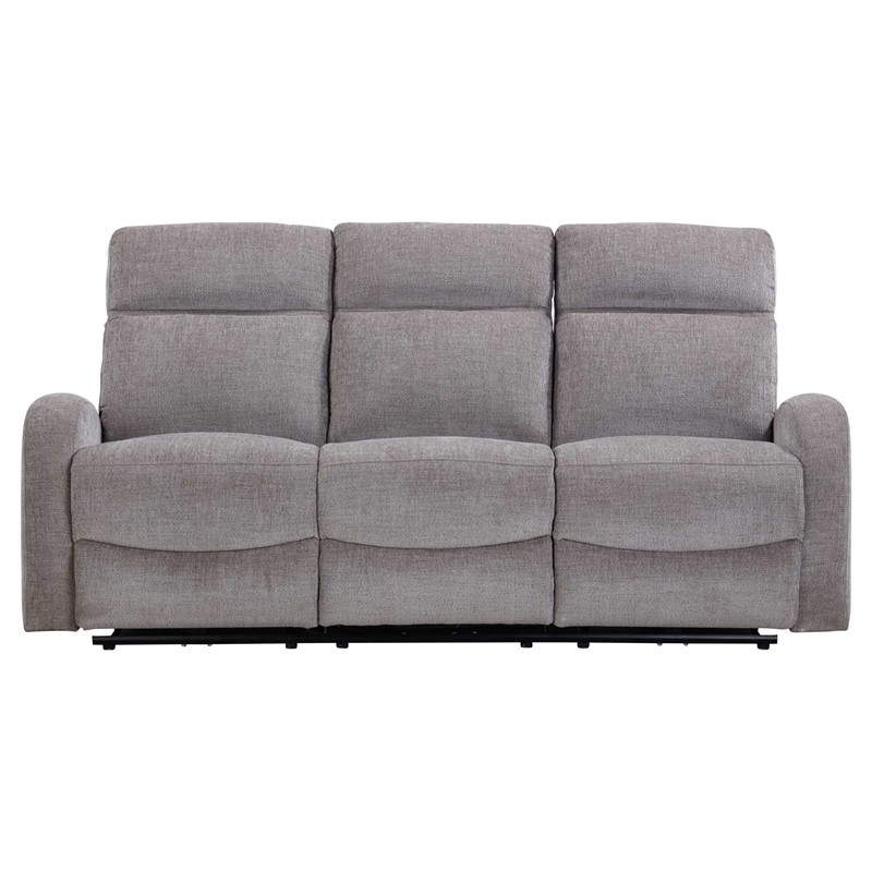 Pemberly Row Whiskers Nature Power Reclining Sofa and Recliner