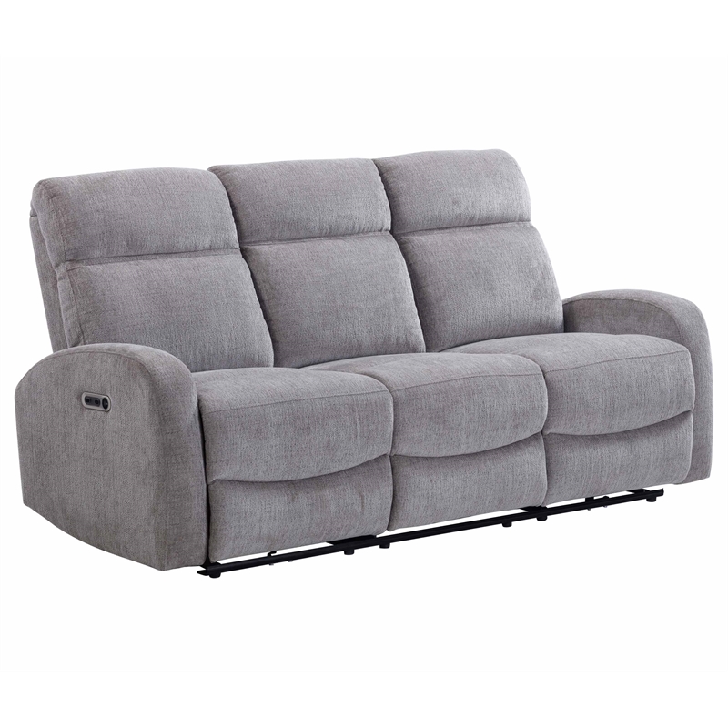 Pemberly Row Whiskers Nature Power Reclining Sofa Loveseat and Recliner