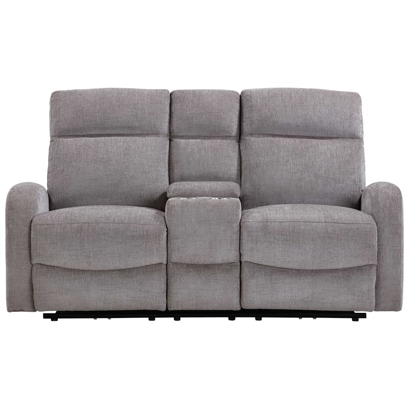 Pemberly Row Whiskers Nature Power Reclining Sofa Loveseat and Recliner