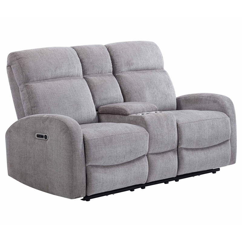 Pemberly Row Whiskers Nature Power Reclining Sofa Loveseat and Recliner