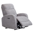 Pemberly Row Whiskers Nature Power Reclining Sofa and 2 Recliners