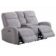 Pemberly Row Whiskers Nature Power Reclining Sofa and Loveseat