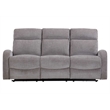 Pemberly Row Whiskers Nature Power Reclining Sofa and Loveseat