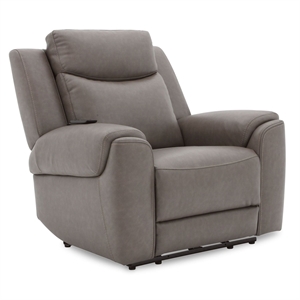 Pemberly Row Granite Power Zero Gravity Recliner with Heat & Massage