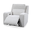 Pemberly Row Fluffy River Rock Power Zero Gravity Recliner P2