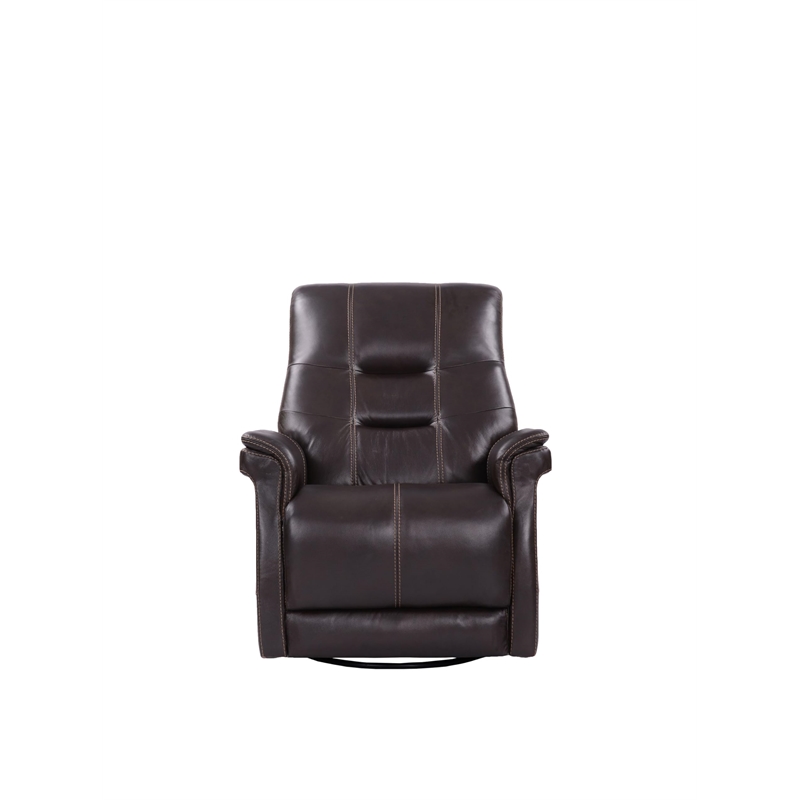 Pemberly Row Coffee Cordless Power Swivel Glider Recliner 2Pack