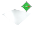 Pemberly Row Pack of 2 Clear Polycarbonate Desk Pads - 19