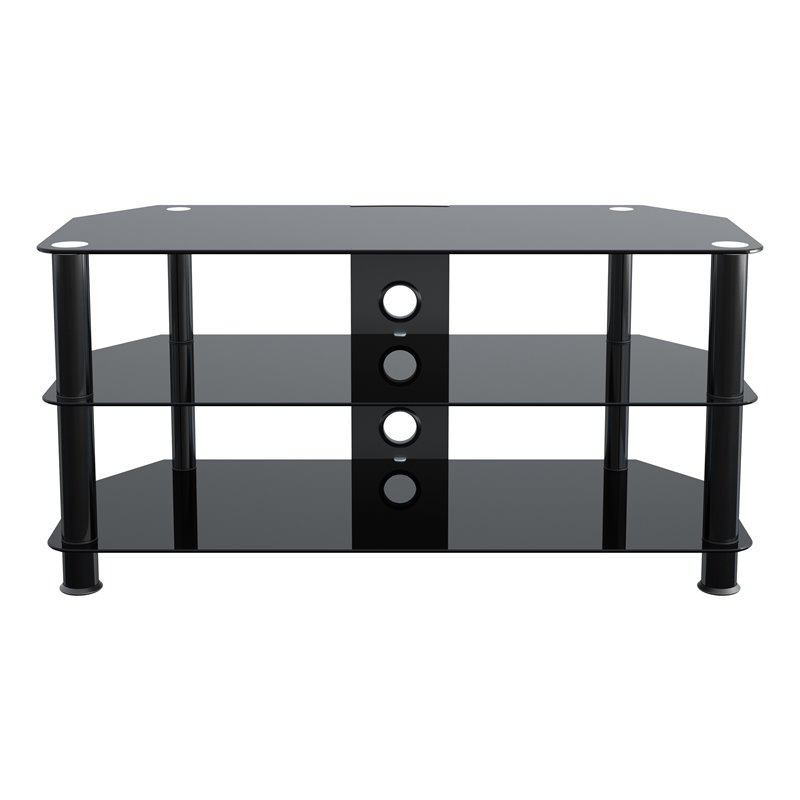 Pemberly Row TV Stand with Cable Management for up to 50