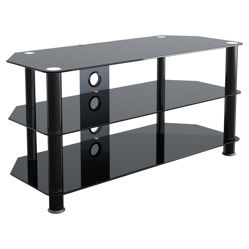 Pemberly Row TV Stand with Cable Management for up to 50