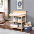 Pemberly Row Universal Traditional Wood Changing Table in Natural