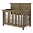 Pemberly Row Traditional 4 in 1 Convertible Crib by Pemberly Row -Harvest Brown